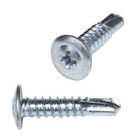 TEKKL834 #8 X 3/4" K-Lath (Mod. Truss Head), Phillips, Self Drilling Screw (Tek), Zinc